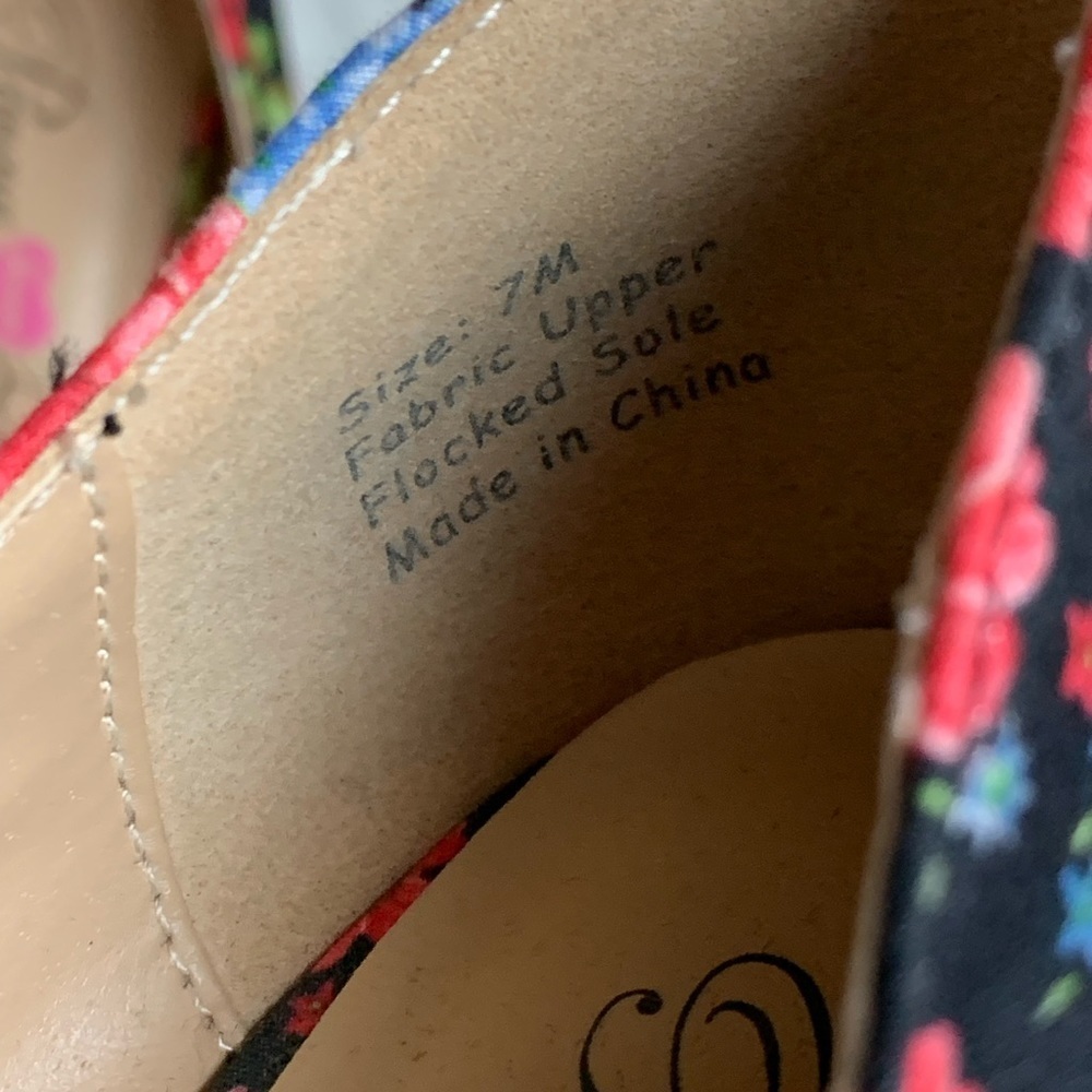 Penny Loves Kenny Heels Floral size 7M‎ - Picture 8 of 12